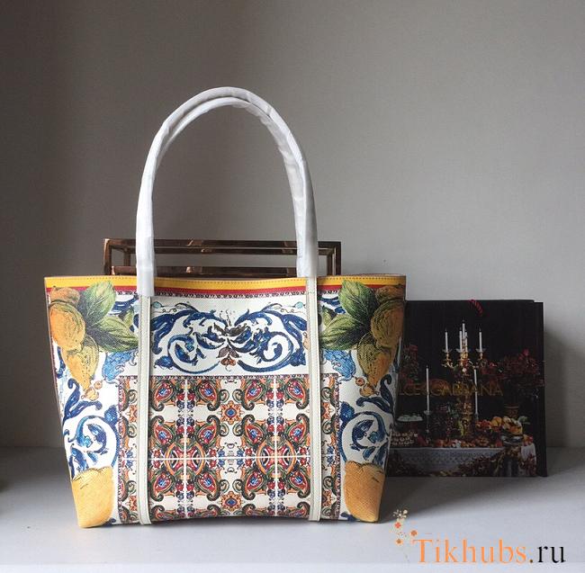 Dolce & Gabbana shopping bag  yellow - 1