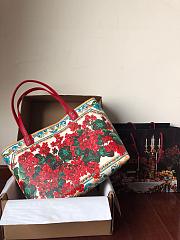 Dolce & Gabbana shopping bag red and green - 3