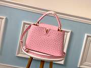 LV M95393 Ostrich skin handbag large - 3