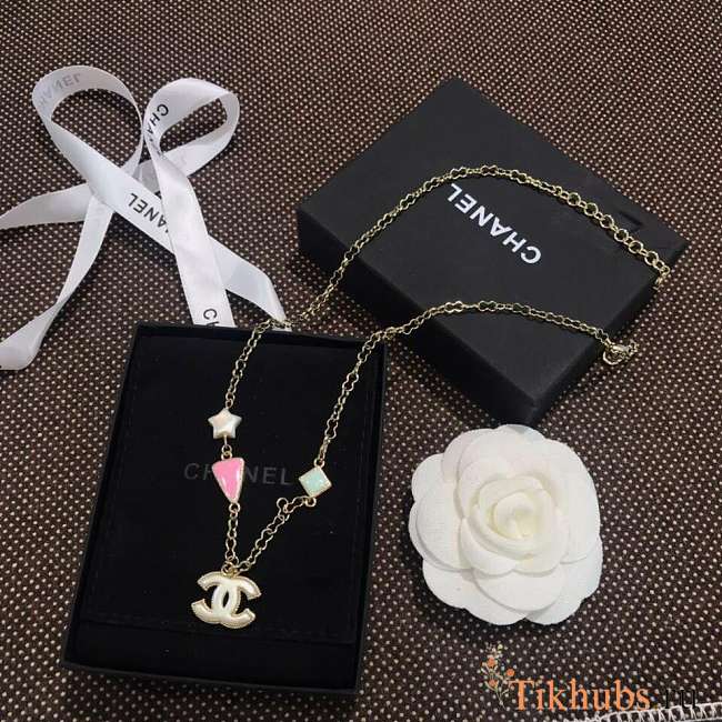 Chanel Double C Necklace - 1