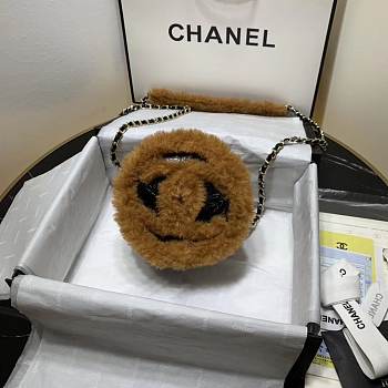 Chanel autumn and winter new style Sheepskin round bag