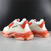 Balenciaga Triple S Retro white and Red - 2