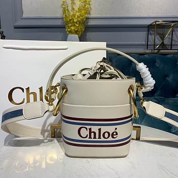 Chloe Roy Big LOGO bucket bag