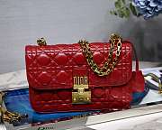 Dior Lambskin Addict retro chain bag - 6