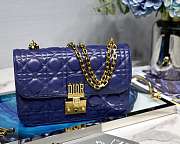 Dior Lambskin Addict retro chain bag - 2