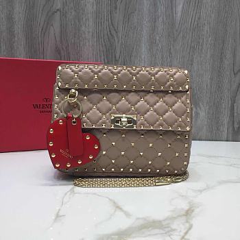 VALENTINO GARAVANI MEDIUM ROCKSTUD SPIKE BAG