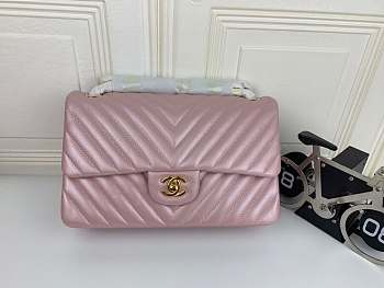 Chanel Pearly pink flap bag