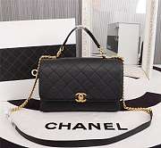 Chanel Granular embossed calfskin，Vintage hardware - 2