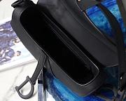 Dior black matte saddle bag - 5