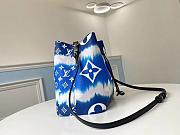 LV Bucket Bag Gradient blue - 4