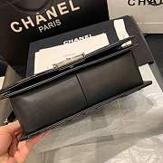 Chanel boy bag with sliver hardware - 5