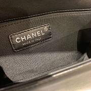 Chanel boy bag with sliver hardware - 6