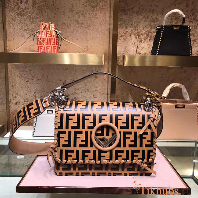 Fendi woven handbag - 1