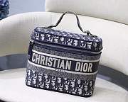 Dior denim cosmetic bag - 1