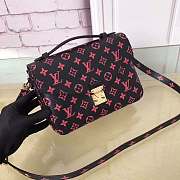 Louis Vuitton POCHETTE METIS Bag red pattern - 4