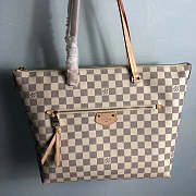 LV handbag white with pink inner - 6