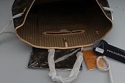 LV Neverfull Shopping Bag M40995 Monogram With Apricot - 3