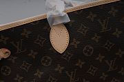 LV Neverfull Shopping Bag M40995 Monogram With Apricot - 6