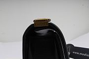 Chanel Leboy Calfskin Bag in Black with gold hardware 25cm  - 6