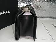 Chanel mini boy bag with sliver hardware  - 2