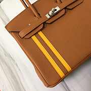 Hermes  Birkin 25cm Bag In BROWN - 5