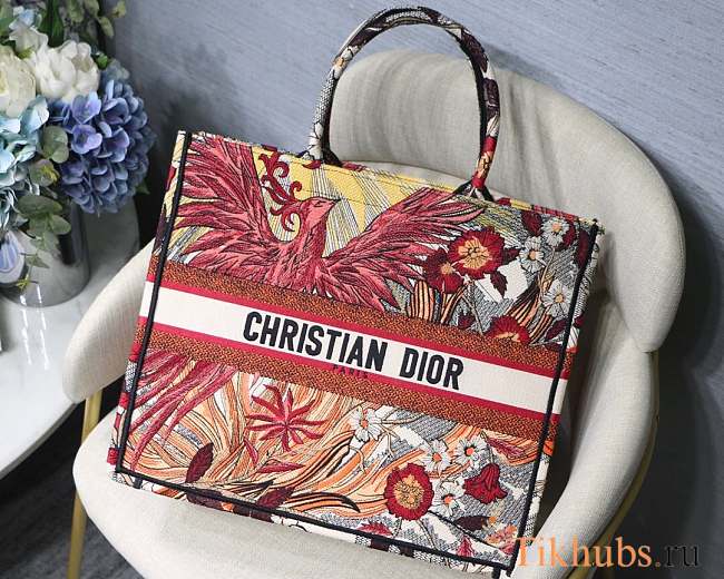 Dior Book Tote Red - 1