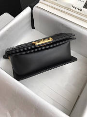 Chanel Boy Bag Lambskin With Classic Gold Hardware - 4