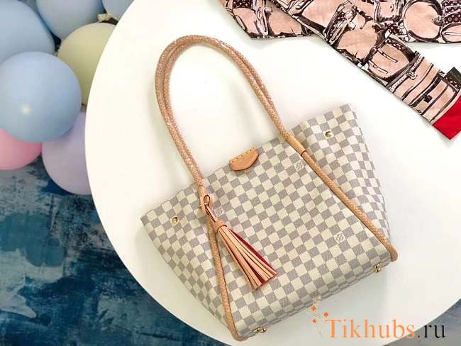 LV Handbag With Pink Inner - 1