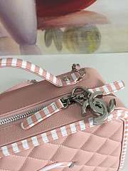 Chanel Caviar Vanity Bag Pink 25cm - 5