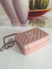 Chanel Caviar Vanity Bag Pink 25cm - 3