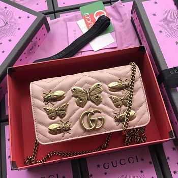 Gucci shoulder bag pink 