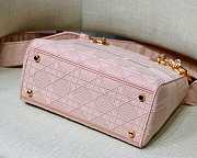 Modishbags Lady Dior pink Handbag - 5