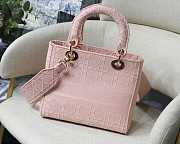 Modishbags Lady Dior pink Handbag - 4