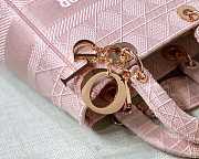 Modishbags Lady Dior pink Handbag - 3