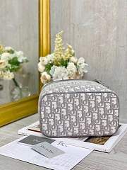 Dior denim cosmetic bag white - 3