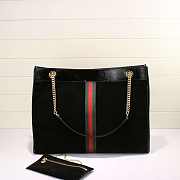 Gucci handbag with wallet black - 3