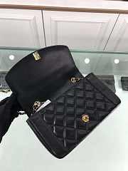 Chanel shoulder bag  black with gold hardware - 2