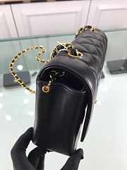 Chanel shoulder bag  black with gold hardware - 3