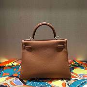 Hermas kelly 35cm with Gold Hardware Brown - 2