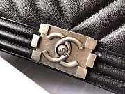 Chanel Leboy lambskin with sliver hardware 20cm - 2