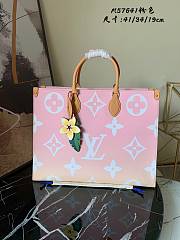 LV-ONTHEGO Gm Tote Bag M57641 Size 41x34x19cm - 1