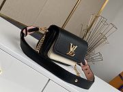 LV-LOCKME TENDER Black M58557 Size 19x13x8 cm - 5