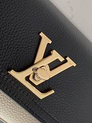 LV-LOCKME TENDER Black M58557 Size 19x13x8 cm - 3