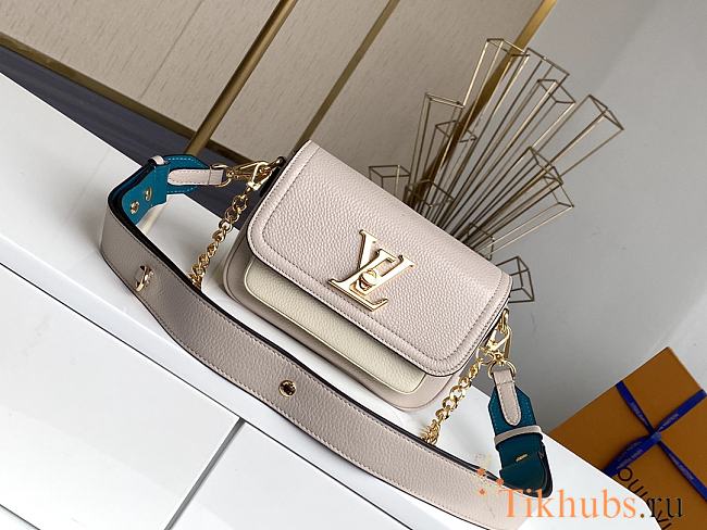 LV-LOCKME TENDER Gray M58554 Size 19x13x8 cm   - 1