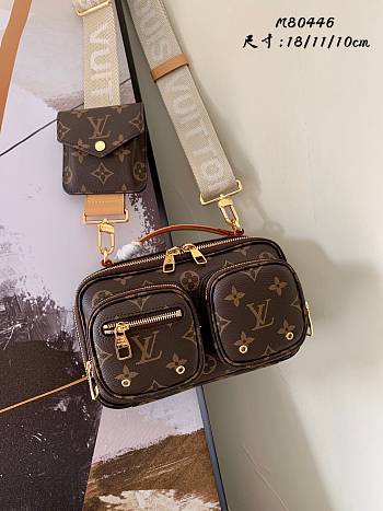 LV-UTILITY CROSSBODY M80446 Size 18x11x10 cm