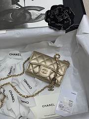 Chanel Original Pocket 81081 Gold Size 11x2x7.5 cm - 3