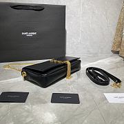 SAINT LAURENT MONOGRAM BAG Black 604276 Size 26×13.5 ×4.5 cm - 3