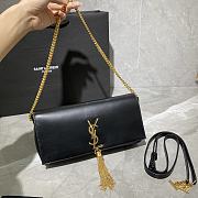 SAINT LAURENT MONOGRAM BAG Black 604276 Size 26×13.5 ×4.5 cm - 6