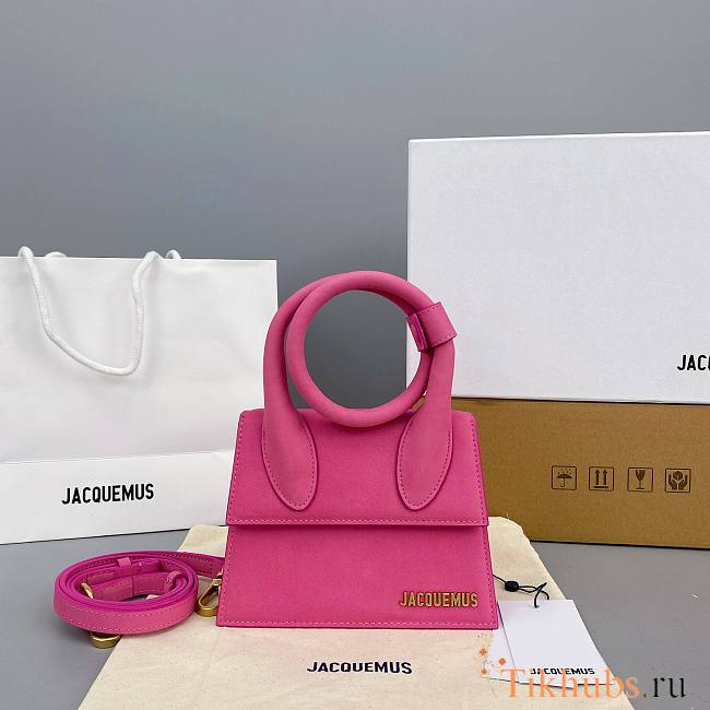 Details Jacquemus Pink 2023 Size 18x15.5x8cm - 1