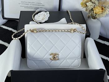 Chanel Original White Size 17x9.5x8 cm